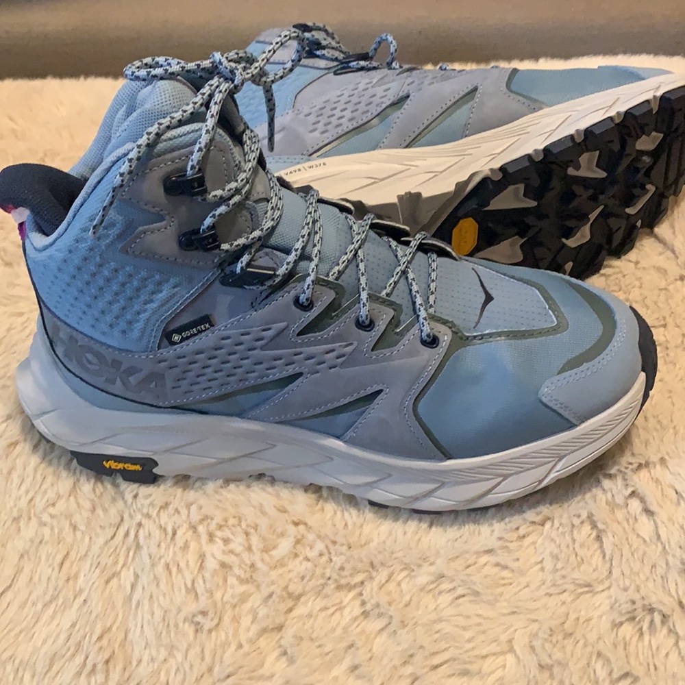 Hoka Women's Light Blue Trail Sneakers